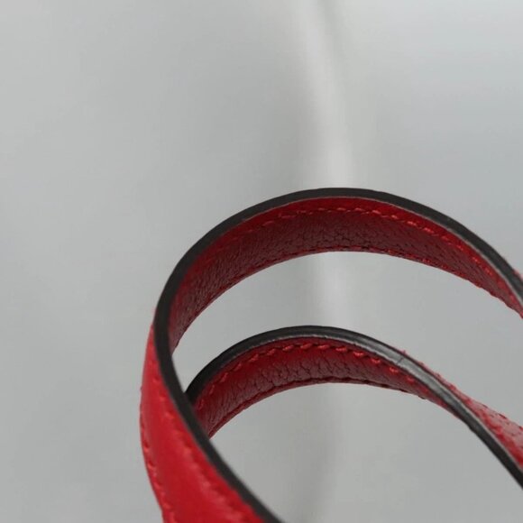 GUCCI Backpack Canvas Red Navy 473872 Auth - Picture 12 of 16